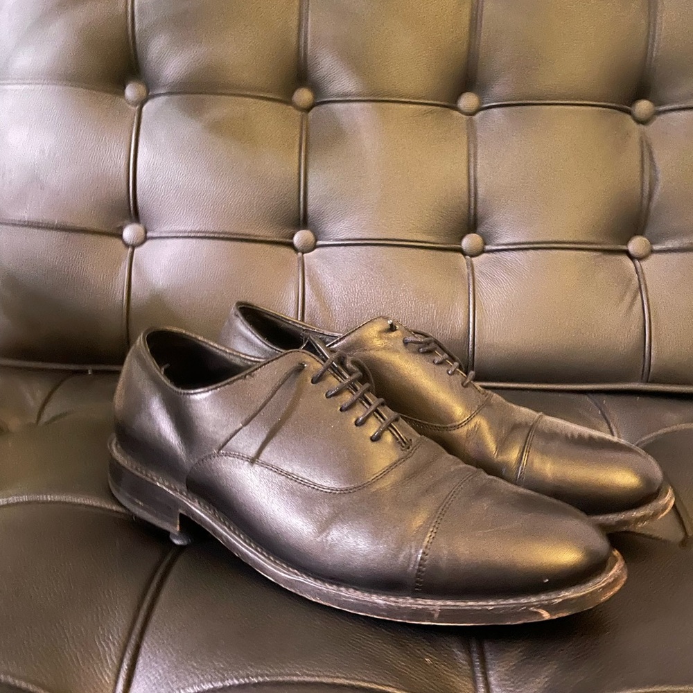 Thursday Boots - Black Leather Men's Dress Shoes